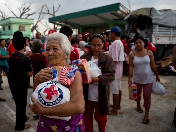 International disaster relief support